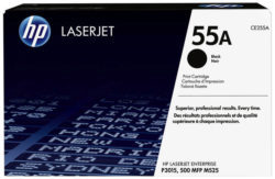 HP 55A Black Original LaserJet Toner Cartridge (CE255A)